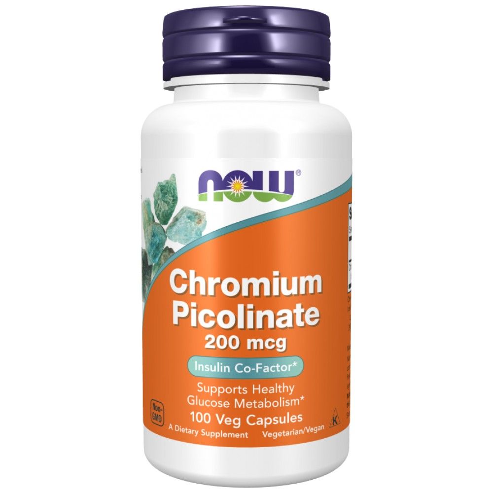Chrome picolinate 200 mcg - 100 capsules