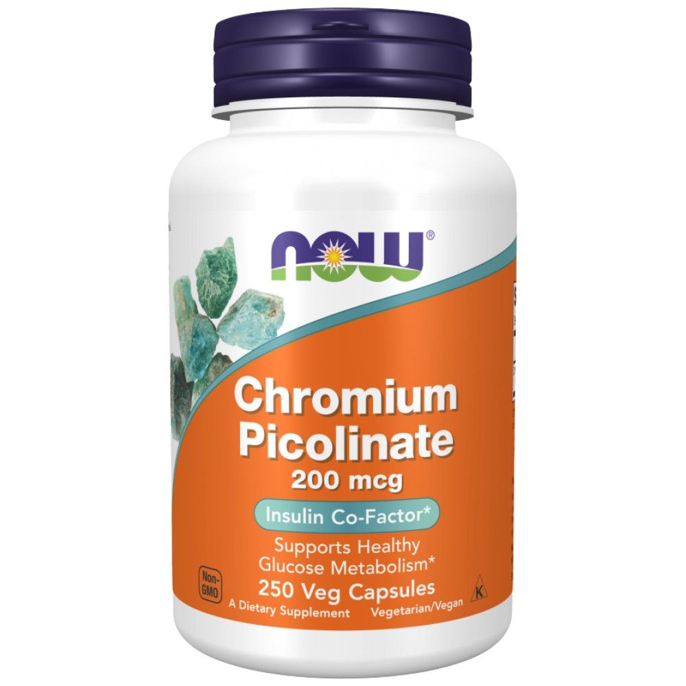Chrome picolinate 200 mcg - 250 capsules