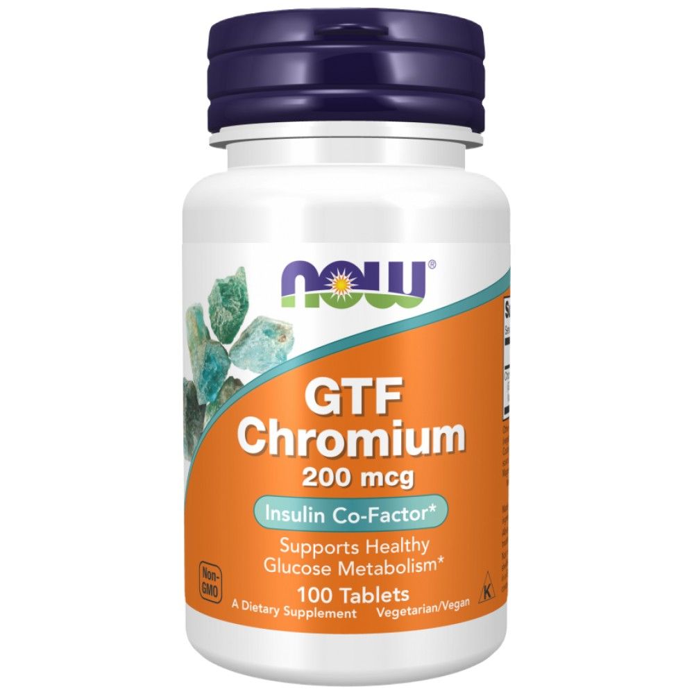 GTF Chromium 200 mcg - 100 comprimés