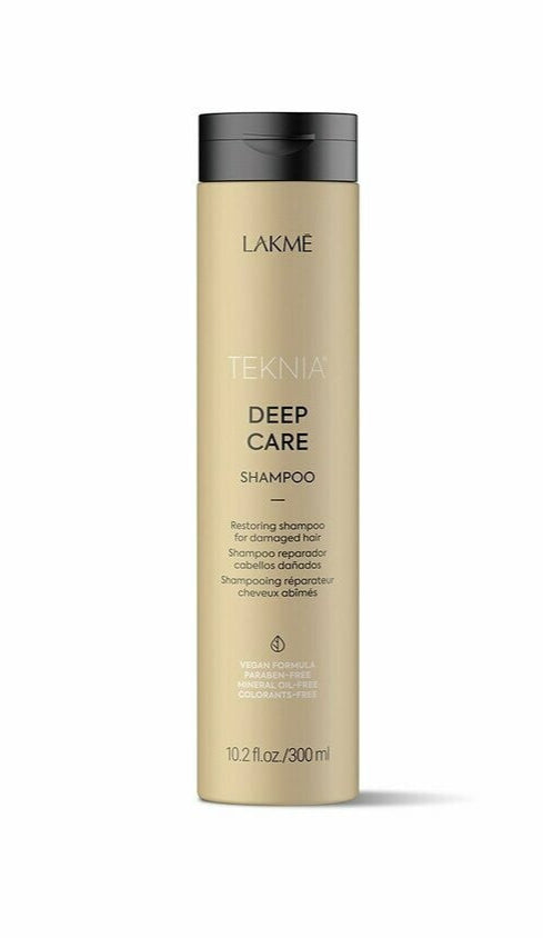 <tc>Lakme</tc> TEKNIA Deep Care Shampoo Shampoing Réparateur et Nourrissant 300 ml