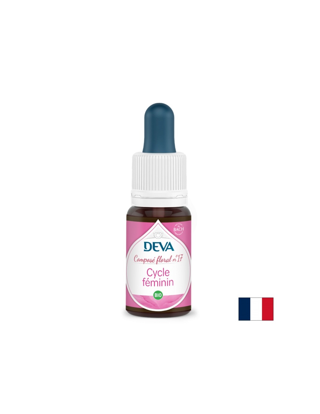Cycle féminin, essence florale, bachs, 15 ml