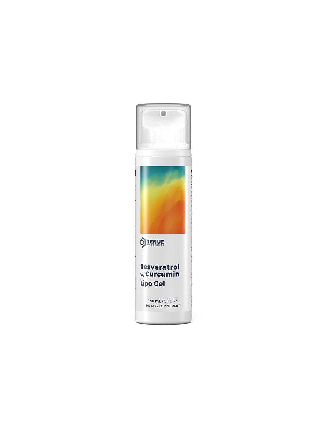 Santé cellulaire et cardiaque - Resvératrol + curcumine, gel de liposome, 150 ml