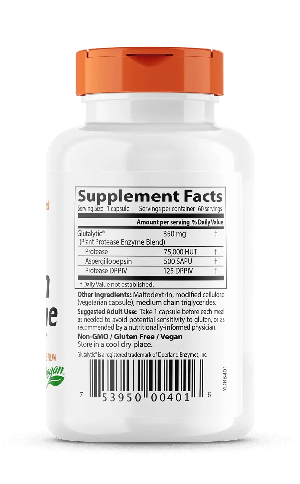 Rescue gluten | avec glutalytic® - 60 capsules