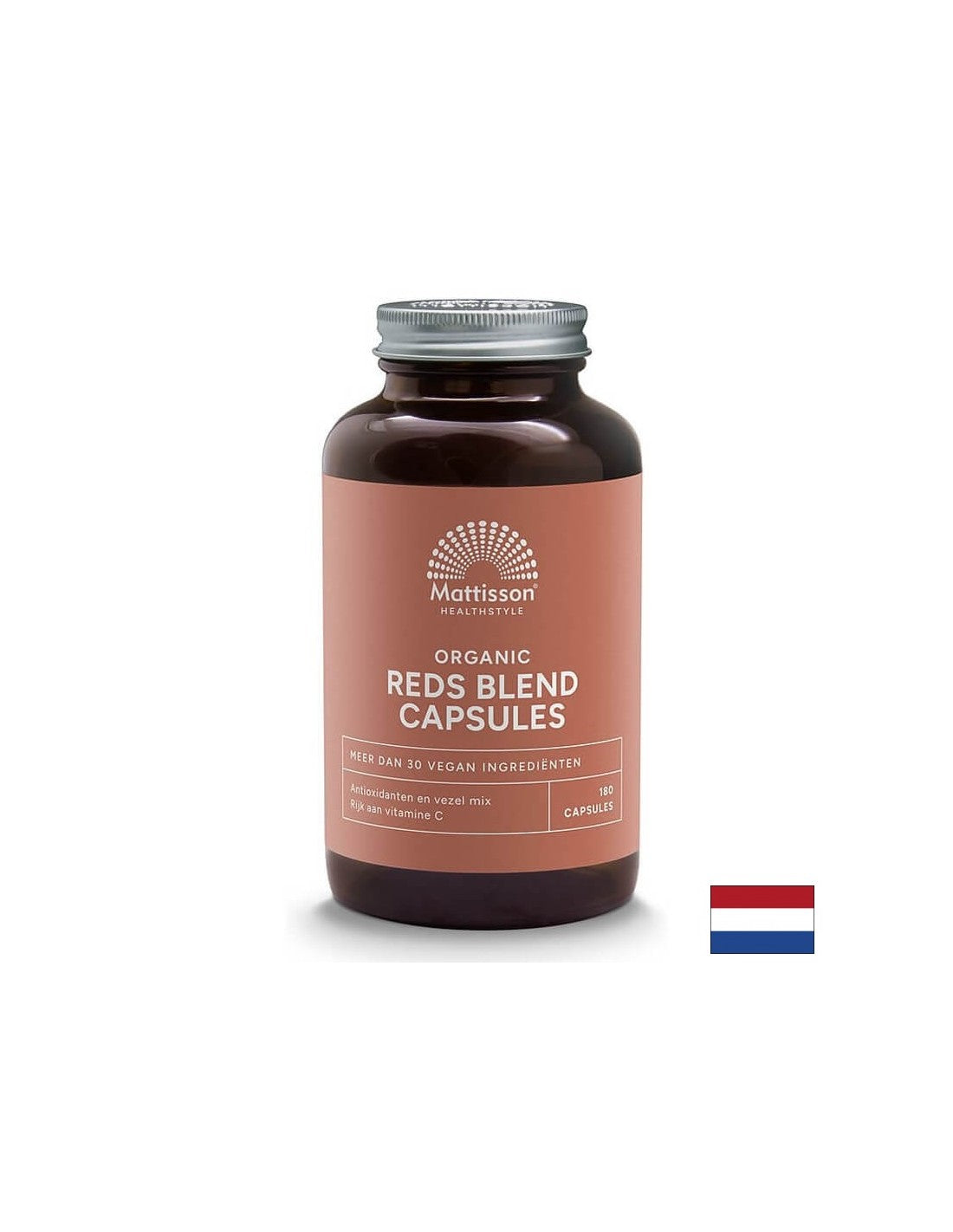 Formule antioxydante à base de fruits rouges et légumes biologiques, 180 gélules <tc>Mattisson Healthstyle</tc>