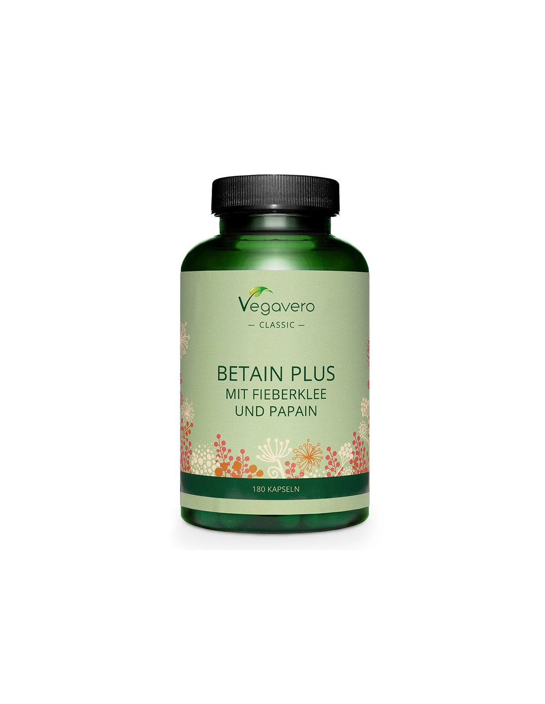 Digestion - Chlorhydrate de bétaïne + aigre-doux + papaïne, 180 capsules <tc>Vegavero</tc>