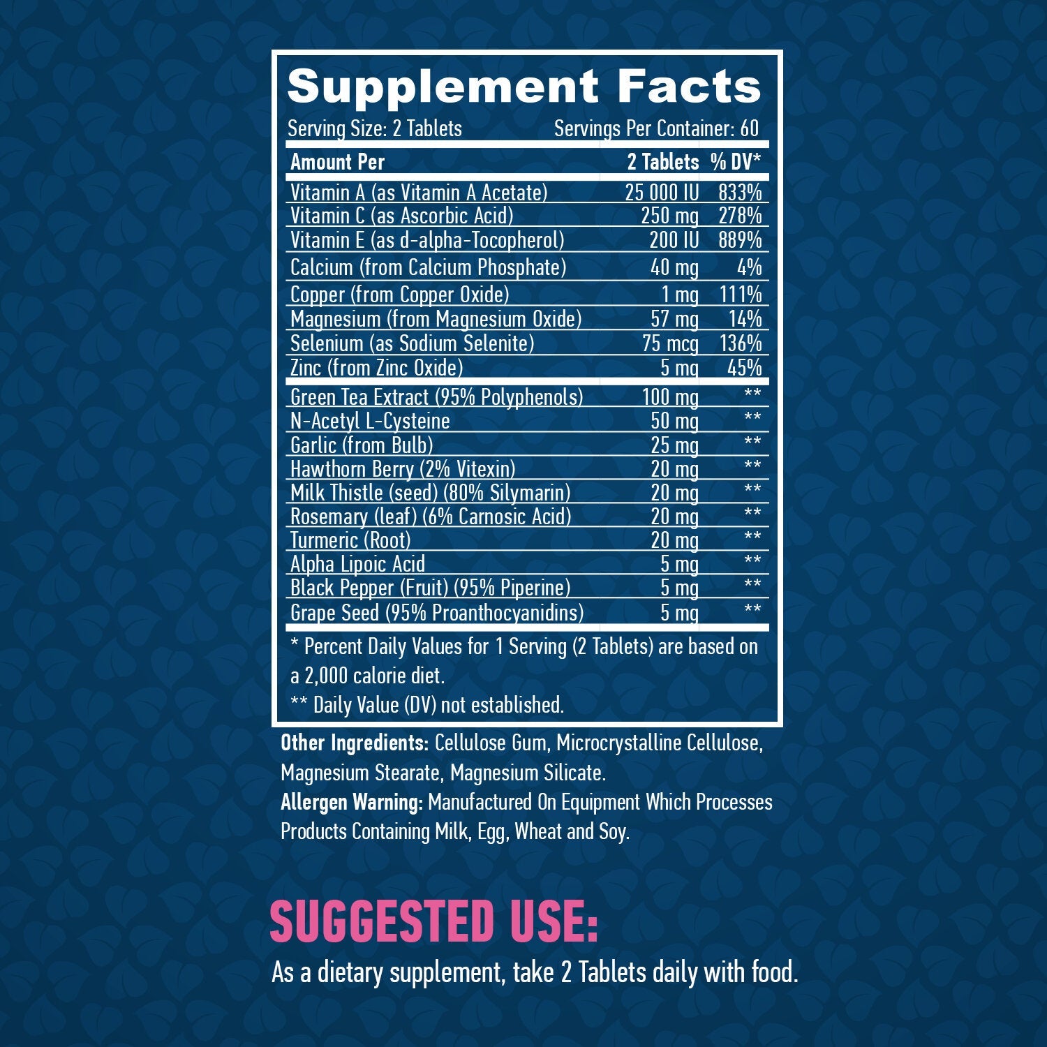 Antioxidant Complex 120 Tabs. - Feel You