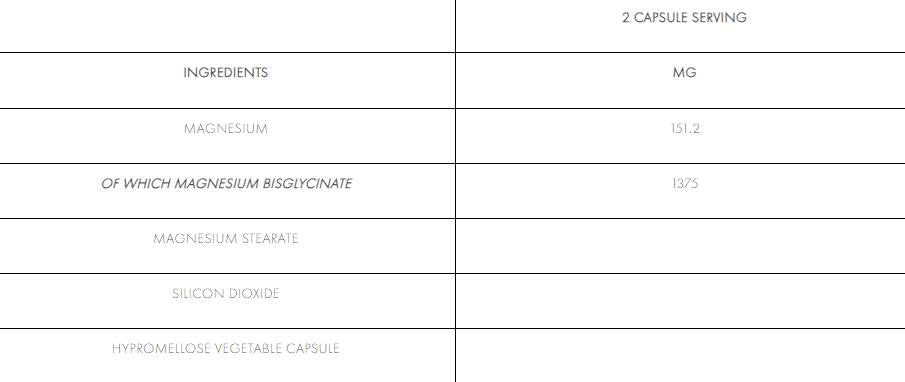 Bisglycinate de magnésium 151 mg - 120 capsules