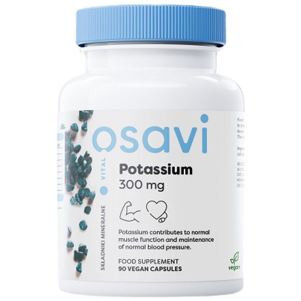 Citrate de potassium 300 mg - 180 capsules