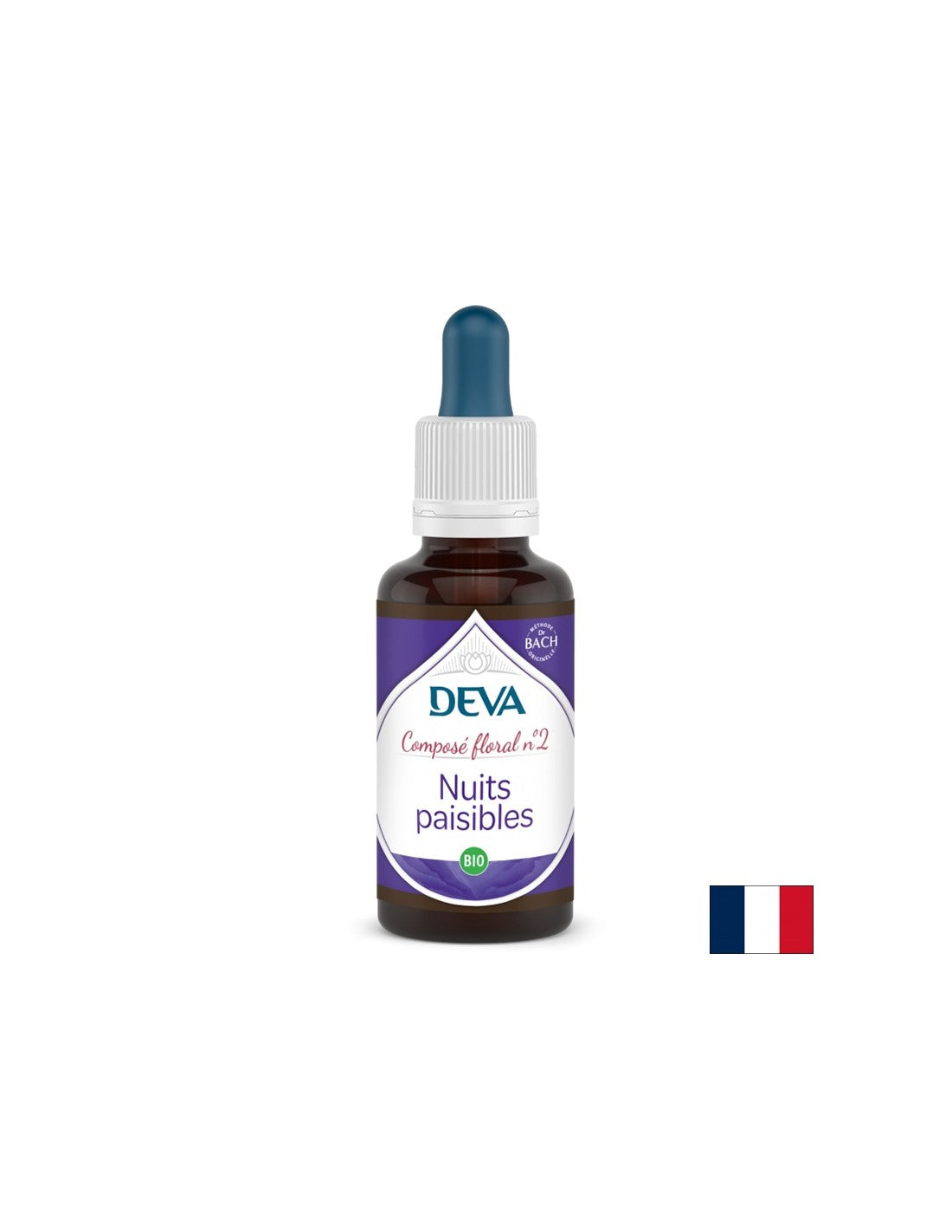 Nuits paisibles, la méthode bach baisse n ° 2, 30 ml