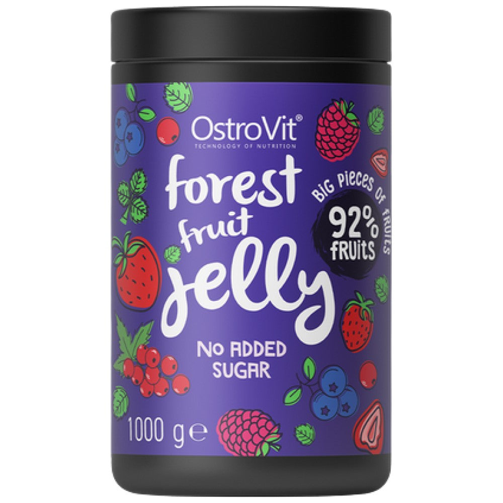 Gelée de fruits forestiers | 92% de fruits réels ~ pas de sucre ajouté 1000 grammes