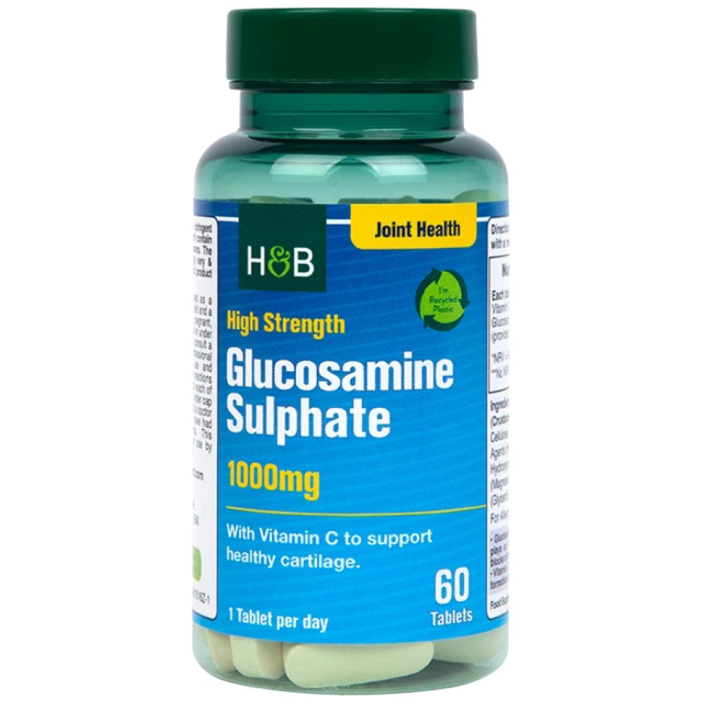 Sulfate de glucosamine 1000 mg - 60 comprimés