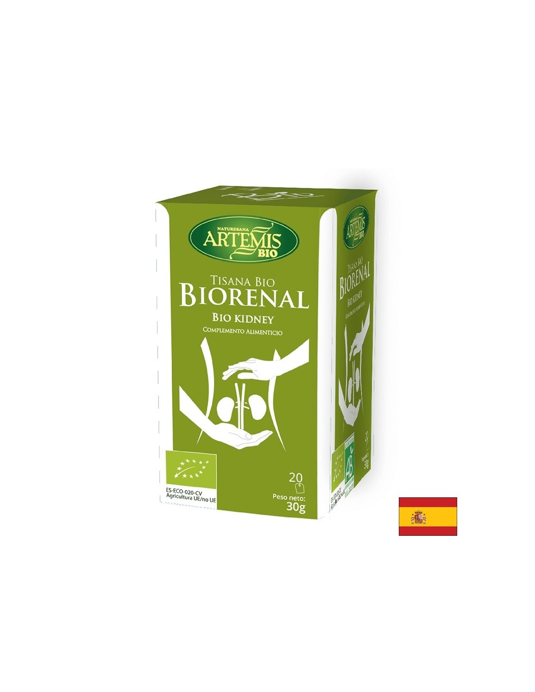 Bio de thé rénal, 20 sacs de filtre Herbes del Moli