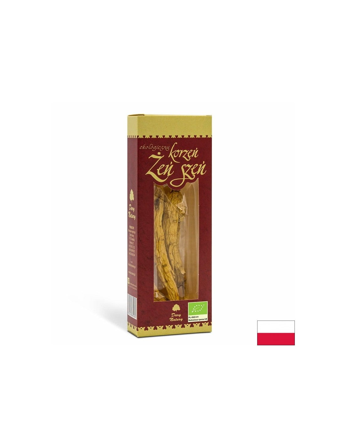 Énergie et immunité - Ginseng (racine) BIO, 20 g <tc>Dary Natury</tc>