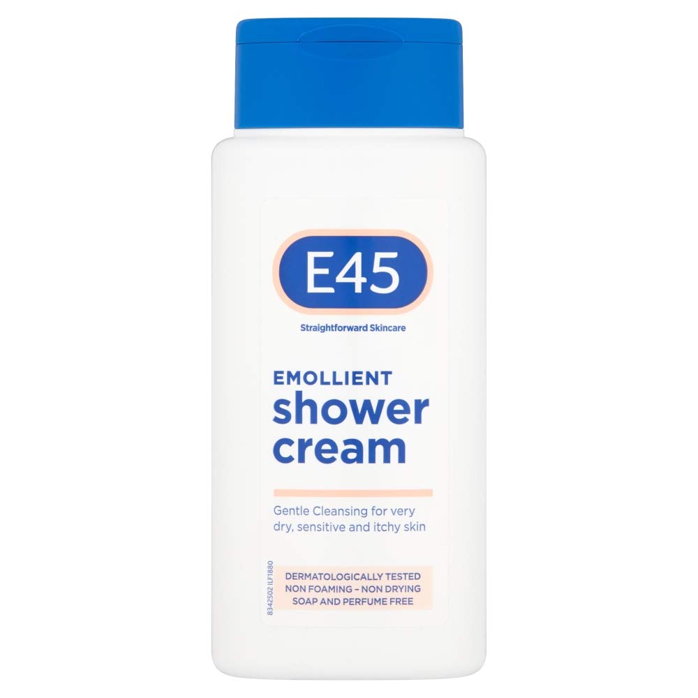 E45 Emollient Shower Cream for Dry and Sensitive Skin - 200 ml