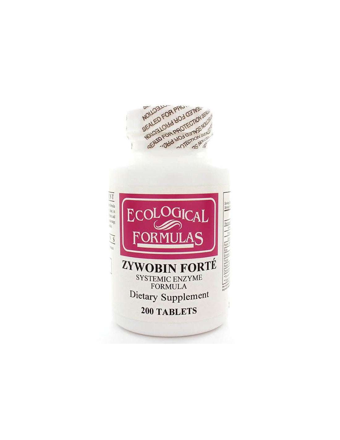Formule avec enzymes et rutine - Zivobin Forte - pour l'indigestion et l'inconfort de l'estomac, 200 comprimés
