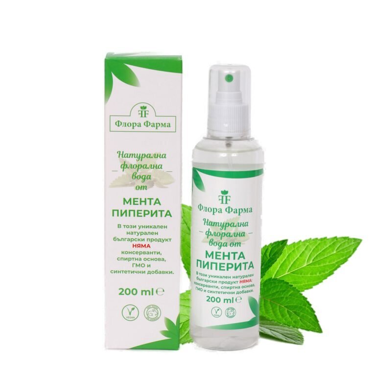 Eau florale naturelle à la menthe poivrée - 200 ml de flore pharmaceutique