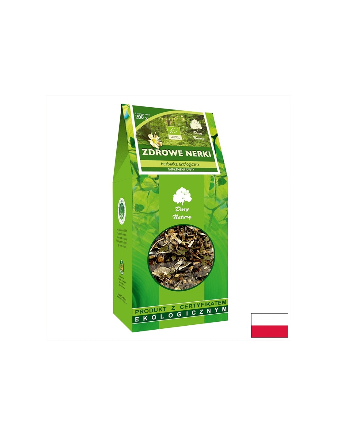 Mélange à base de plantes pour les reins sains bio, 200 g
