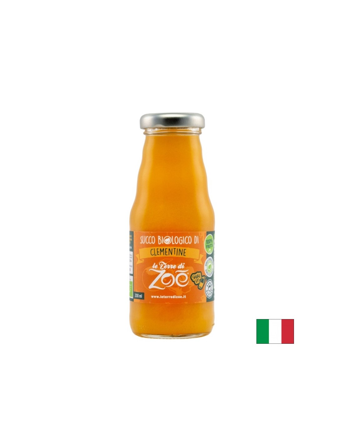 Jus de mandarine biologique, 200 ml