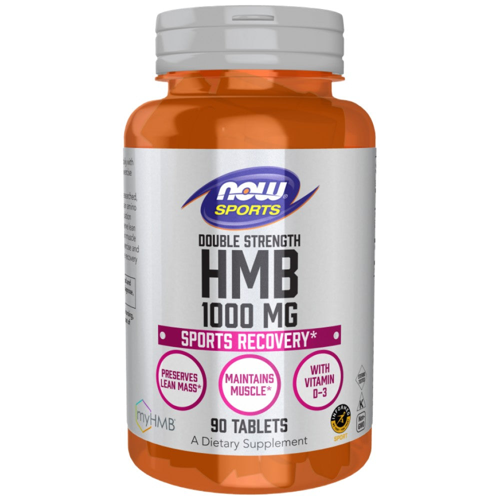 HMB 1000 mg | Double résistance - 90 comprimés