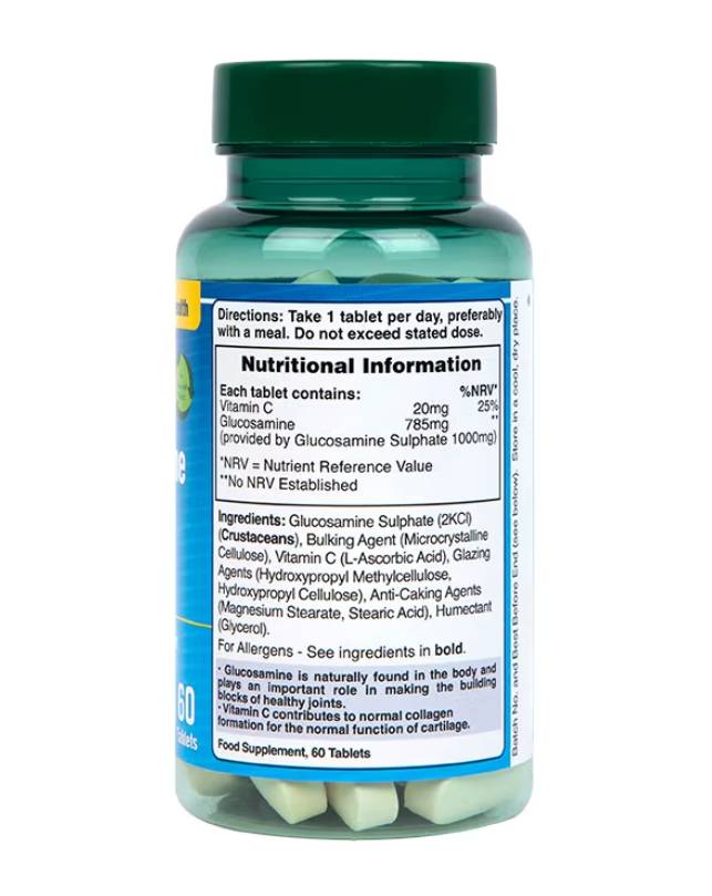 Sulfate de glucosamine 1000 mg - 60 comprimés