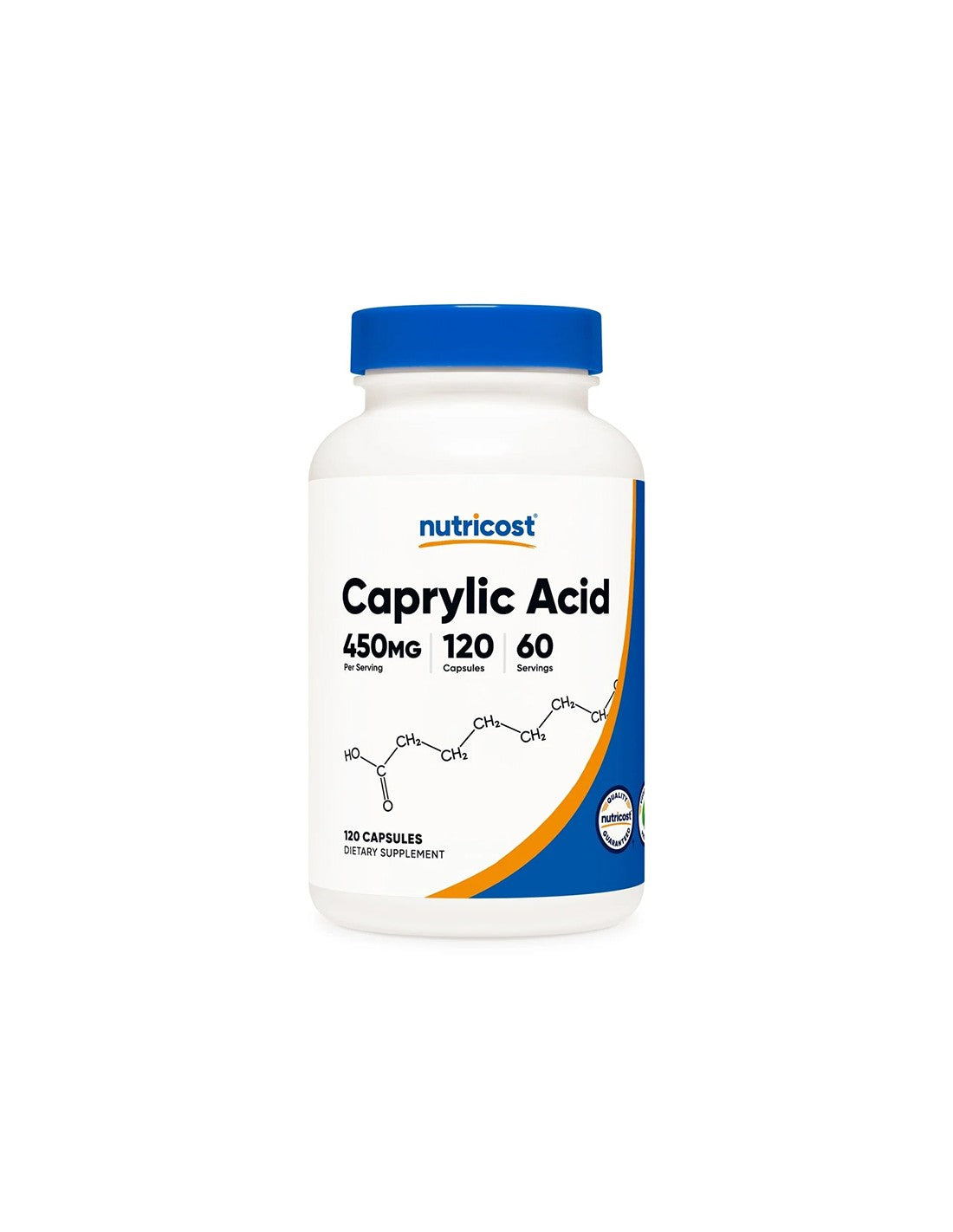 Énergie et forte immunité - acide caprylique, 225 mg x 120 capsules