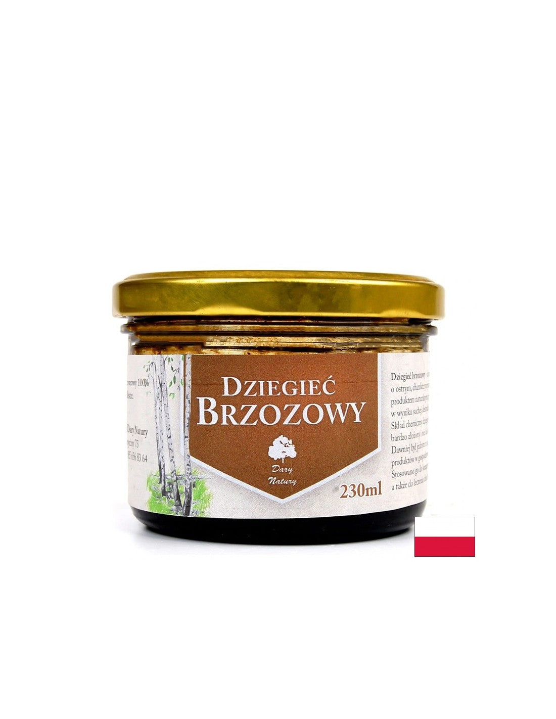 Goudron de bouleau, 230 ml <tc>Dary Natury</tc>