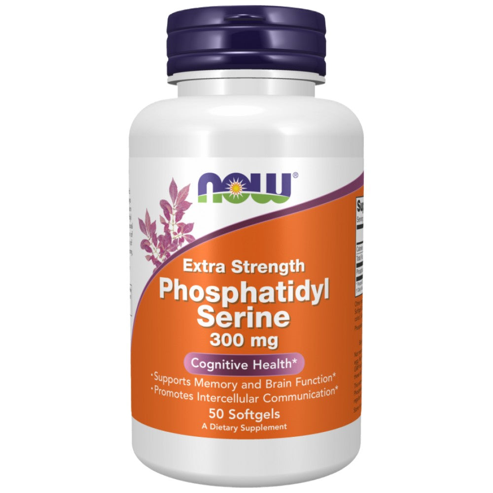 Phosphatidyl sérine 300 mg | Extra Strength - 50 softgels