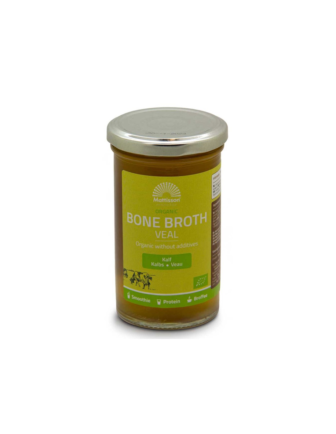 Bouillon d'os de bœuf Bio, 240 ml <tc>Mattisson Healthstyle</tc>