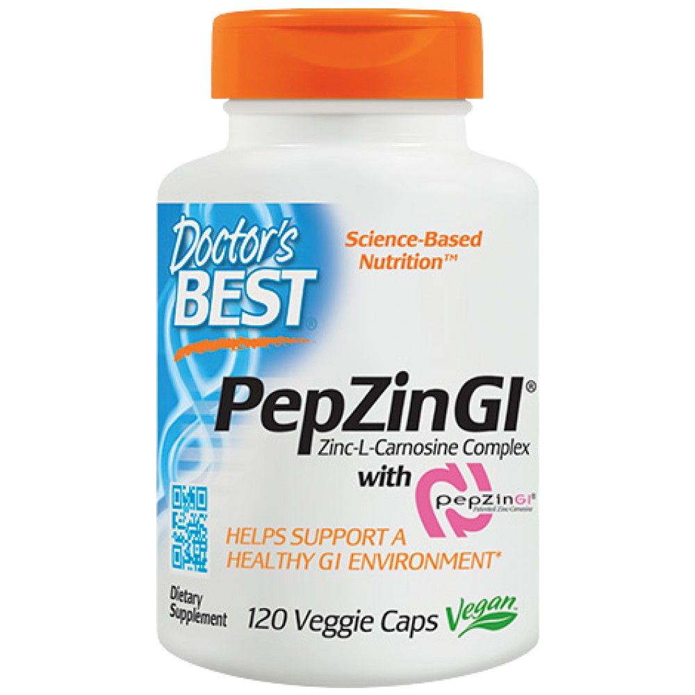 Pepzingi® | Complexe de carnosine de zinc - 120 capsules