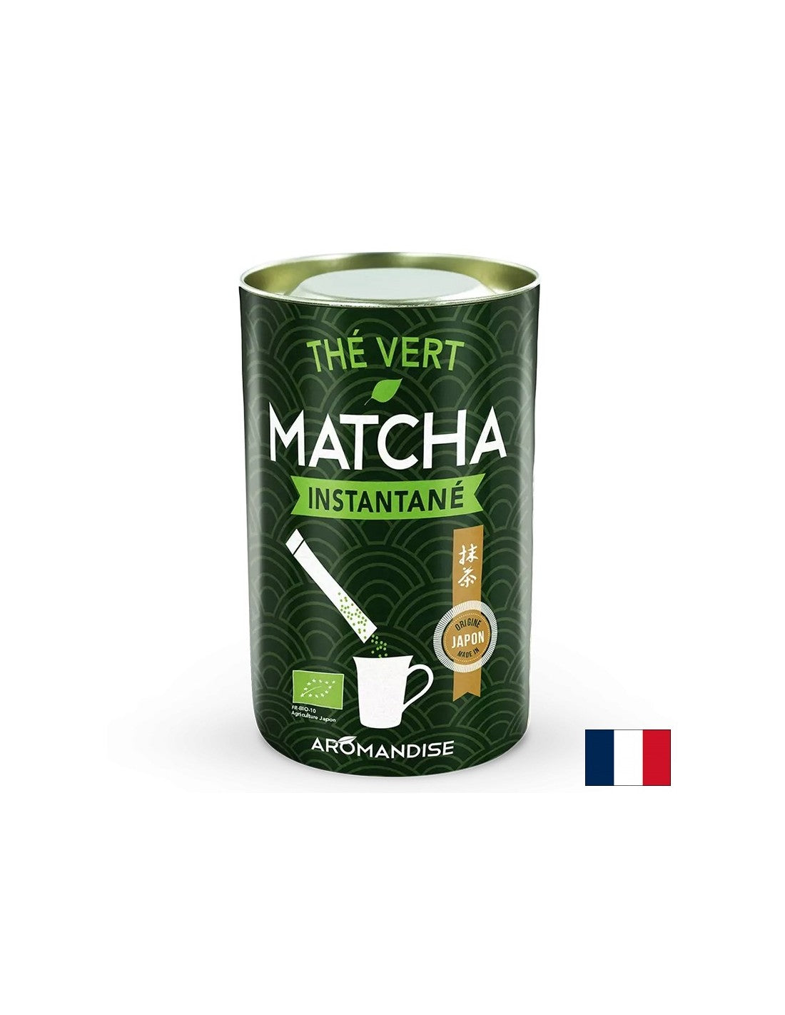 Thé vert matcha instantané, 25 sachets