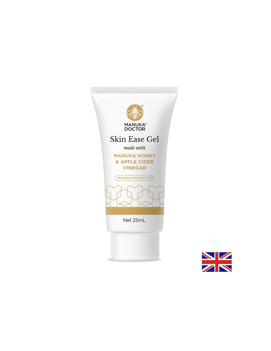 Gel de corps apaisant avec miel manuka et vinaigre de cidre de pomme, 25 ml