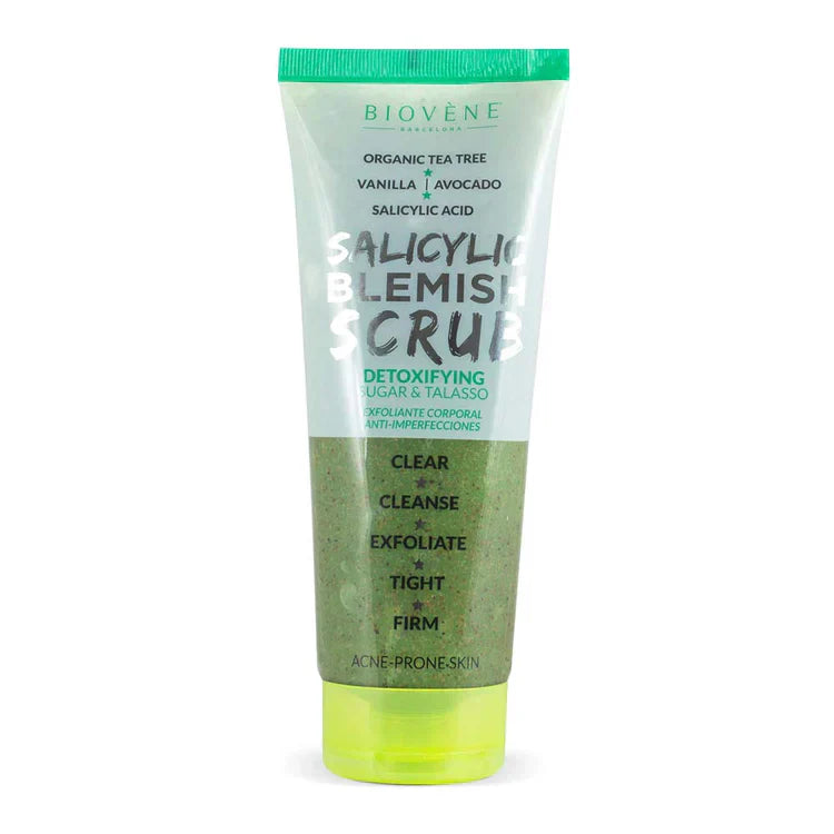 Gommage salicylique avec arbre à thé pour détoxification de la peau 250 ml