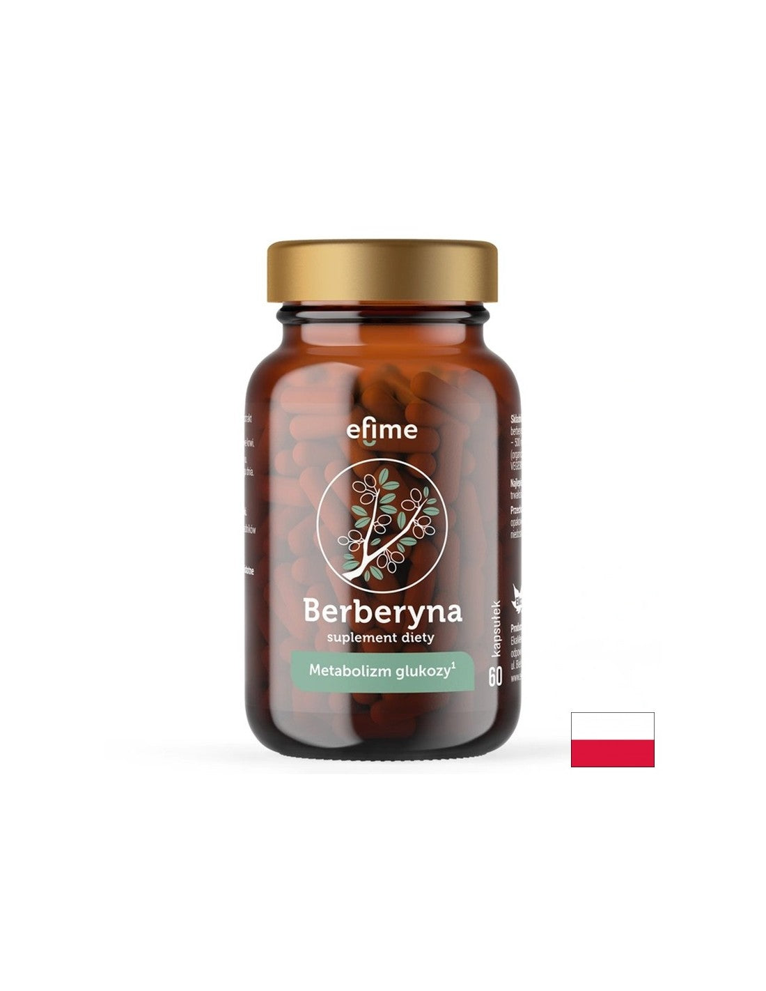 Contrôle de la glycémie et du cholestérol - Berbérine, 250 mg x 60 capsules