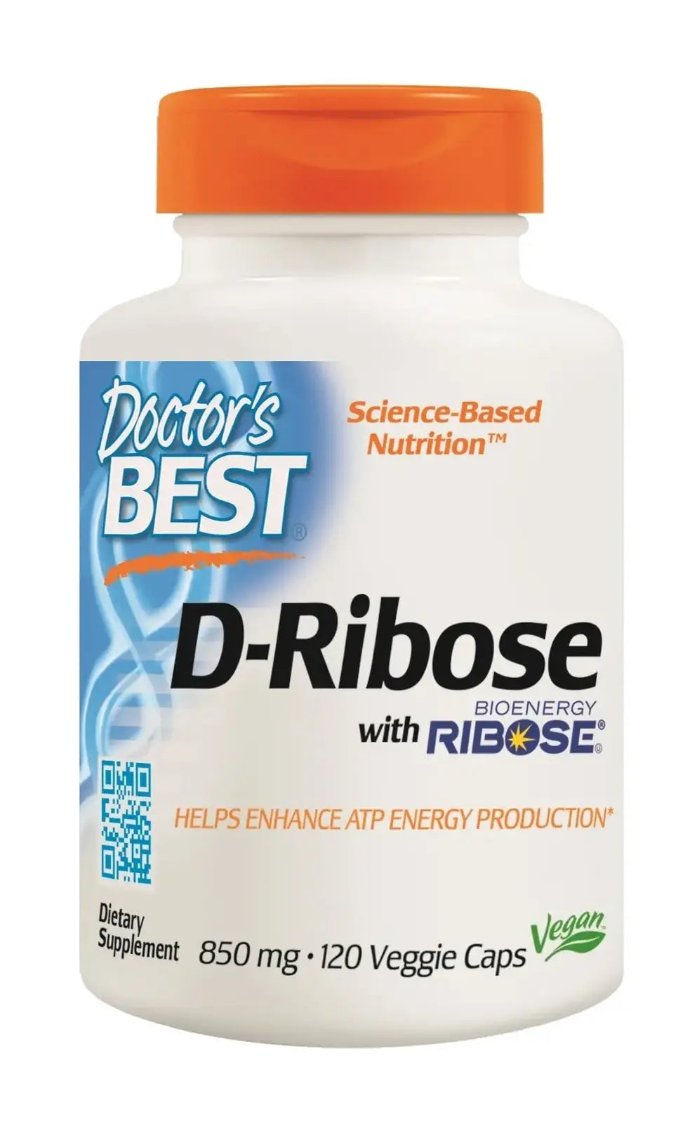 D-ribose 850 mg - 120 capsules