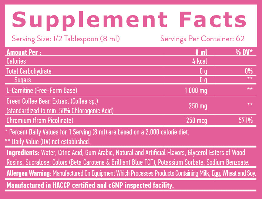 Liquide avancé L-carnitine/500 ml.