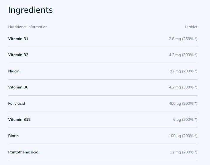 Б-КОМПЛЕКС / Gold-Vit B Forte 60 Tabs OLIMP - Feel You