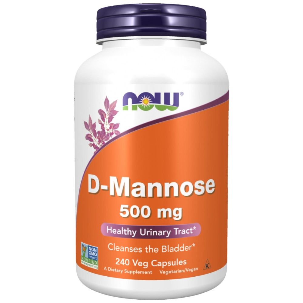 D-mannose 500 mg - 240 capsules