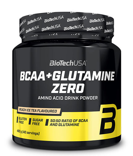 BCAA + glutamine zéro - 0,480 kg
