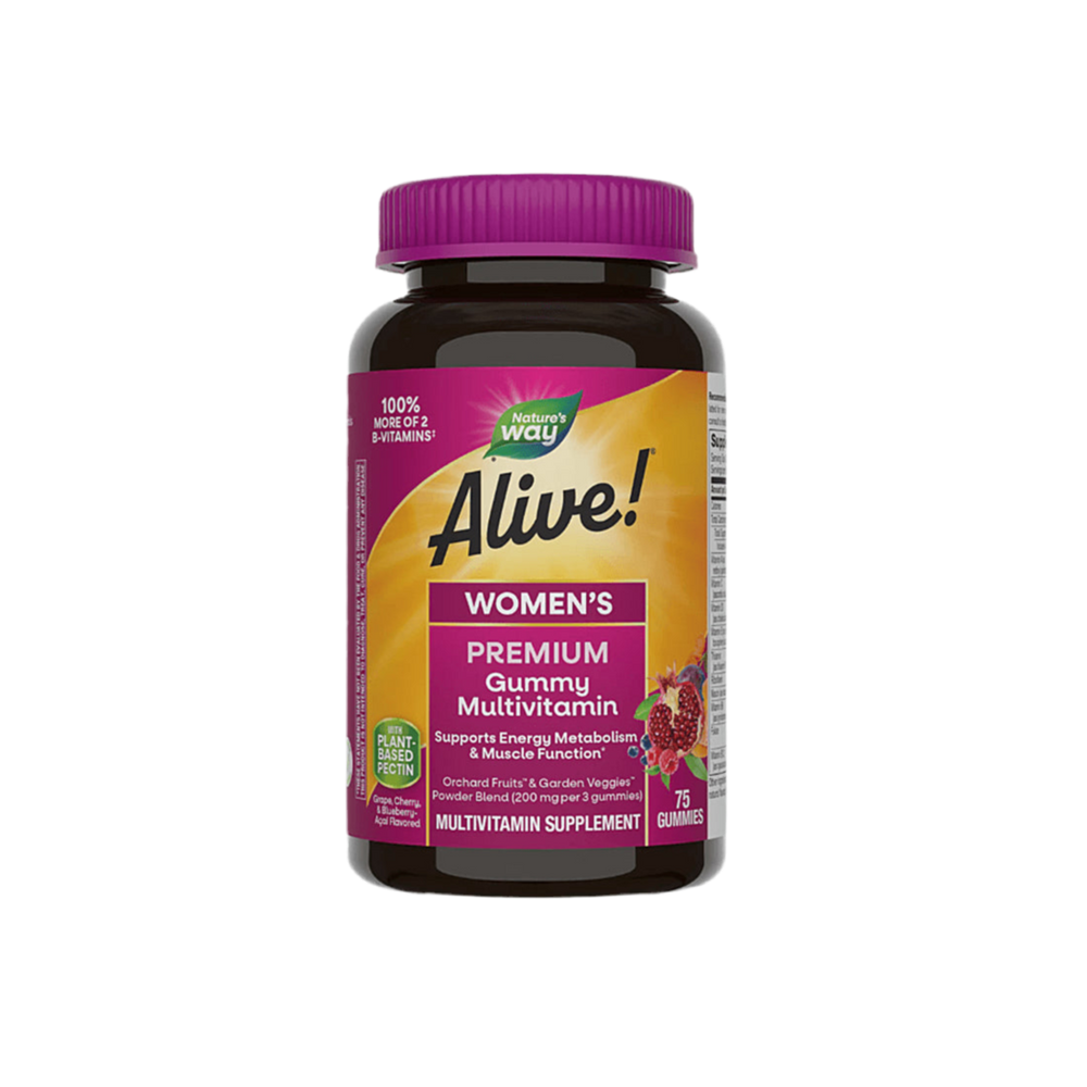 <tc>Alive</tc>! Vitamines gélifiées pour femmes - 75 comprimés à croquer