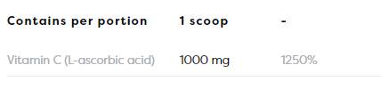 Poudre de vitamine C | 100% de poudre pure - 300 grammes
