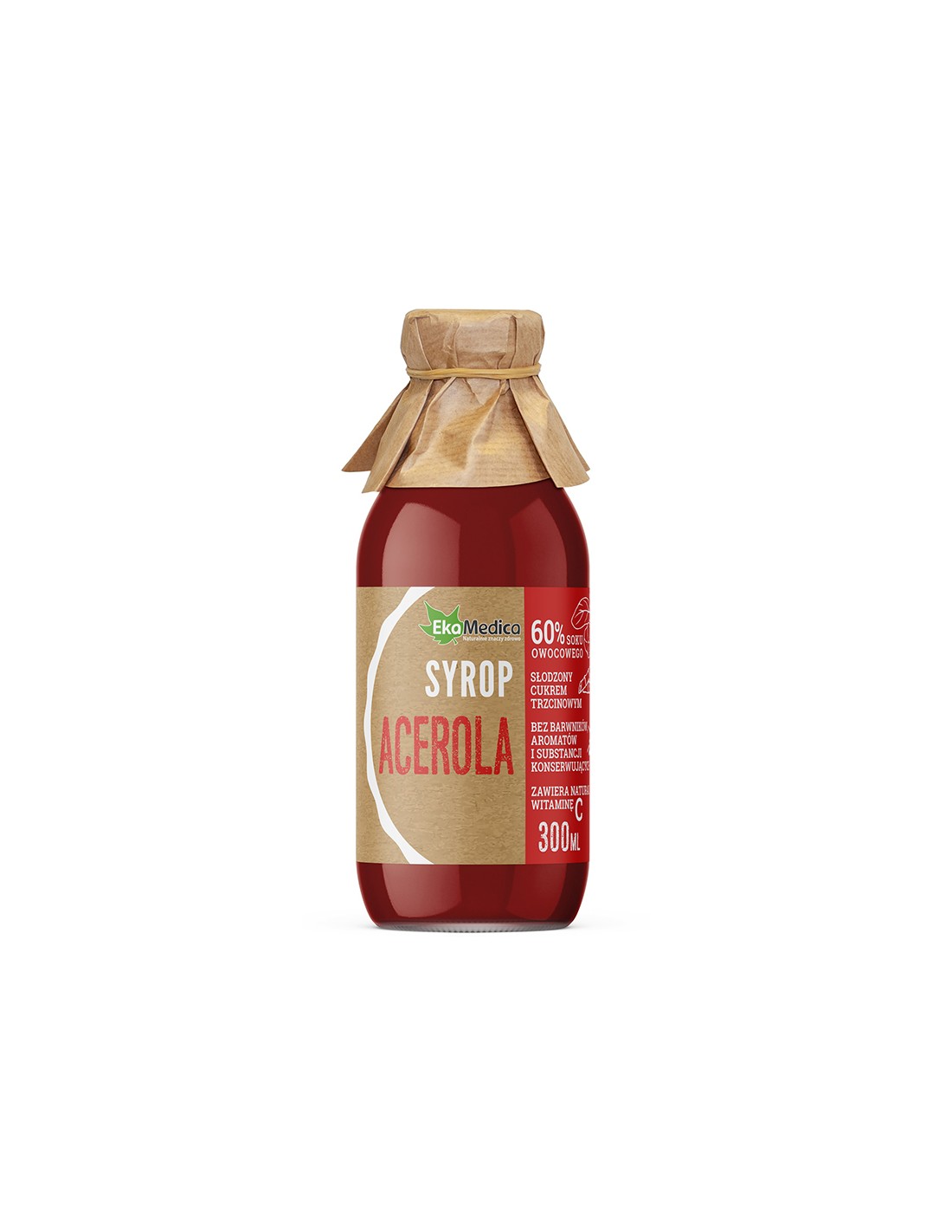 Sirop d'acérique + vitamine C naturel, 300 ml, 7 ou 15 doses
