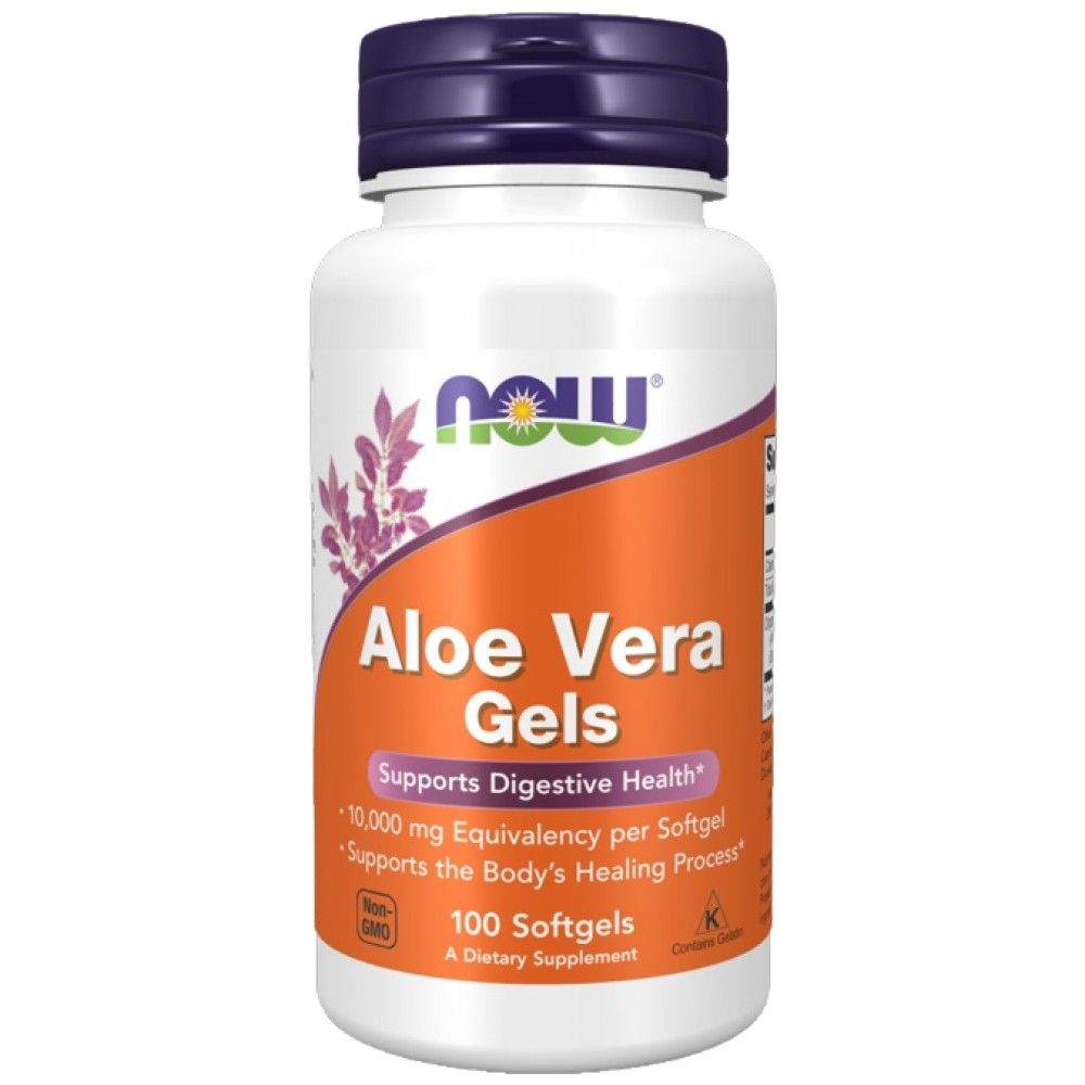 Gels aloe vera - 100 capsules de gel