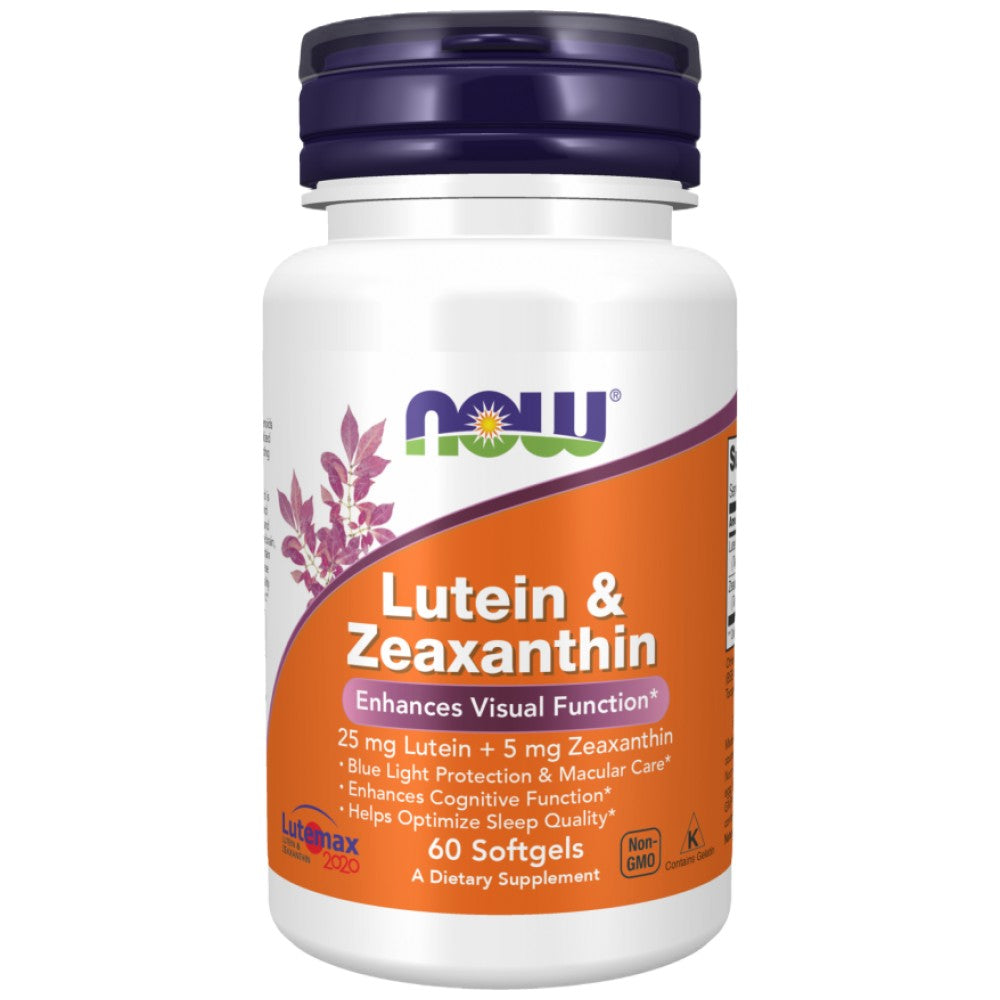 Lutein & Zeaxanthin - 60 capsules de gel