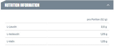 Complexe BCAA 5050/300G.
