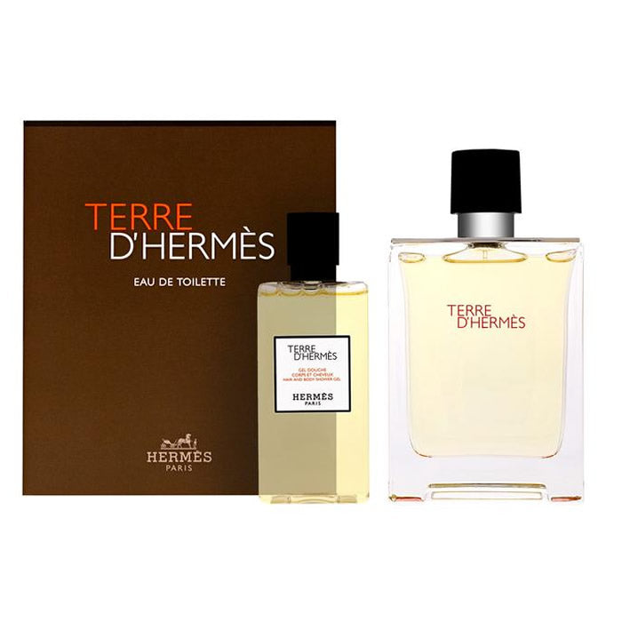 Terre d'<tc>Hermès</tc> Coffret Homme 100 ml EDT + 80 ml Gel Douche