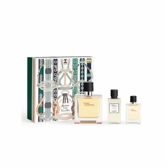 Terre D'<tc>Hermès</tc> Eau De Parfum Vaporisateur 75 ml Coffret 3 Pièces