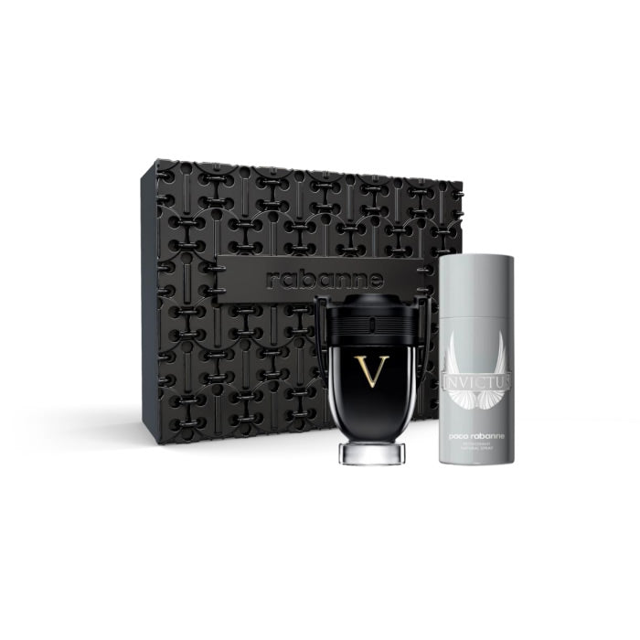 <tc>PACO RABANNE</tc> Invictus Victory Eau De Parfum Extrême Spray 100ml Coffret 2 Pièces Noël 2023