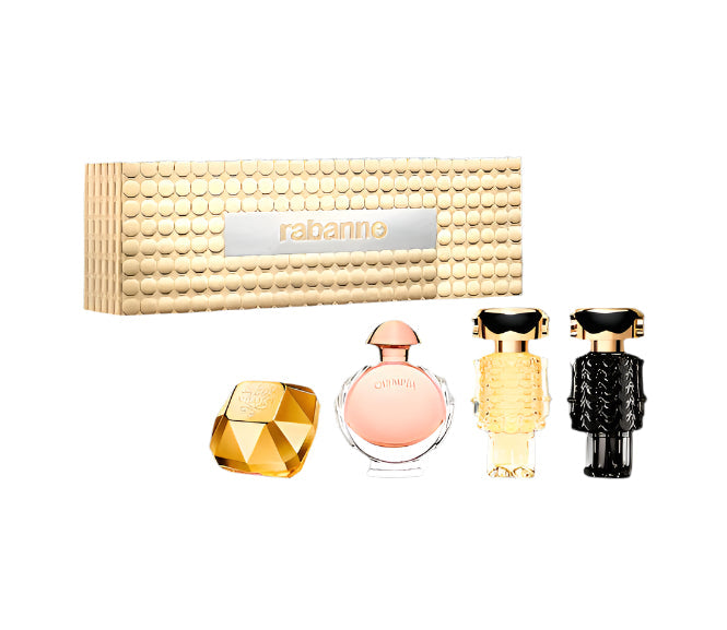 <tc>PACO RABANNE</tc> Coffret de voyage féminin miniature