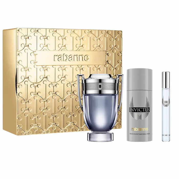 <tc>PACO RABANNE</tc> Coffret 3 pièces Invictus Eau de Toilette Vaporisateur 100 ml