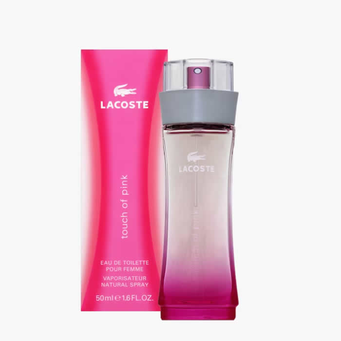 <tc>LACOSTE</tc> Touch Of Pink Eau De Toilette Vaporisateur 50 ml